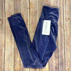NWT Athleta elation velvety tight size xxs soft plush velvet fabric